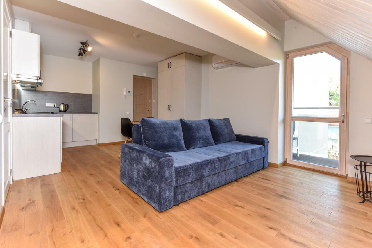 Geliu Terasos - Studija Su Balkonu Apartment Juodkrante Bagian luar foto