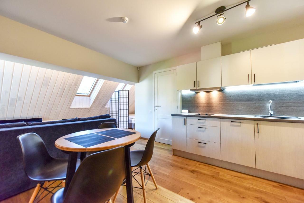 Geliu Terasos - Studija Su Balkonu Apartment Juodkrante Bagian luar foto